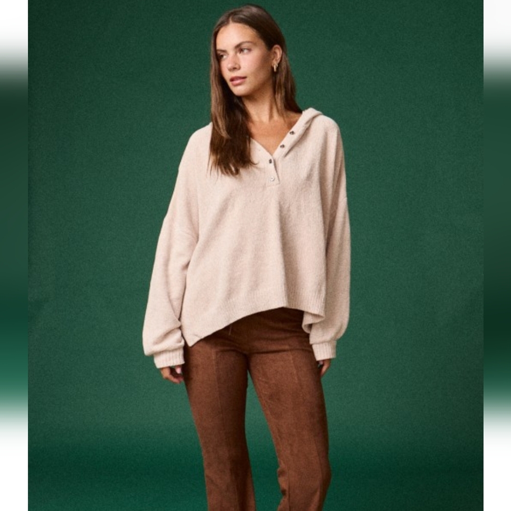 🩷 Chenille Blush Oversized Sweater - Picture 4 of 7